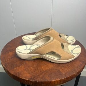 Merrell Palmetto Taupe Women's Slip on Sandals Beige Size US 7